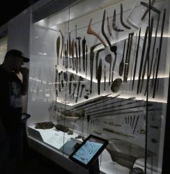 Aboriginal artefacts at Melbourne Museum